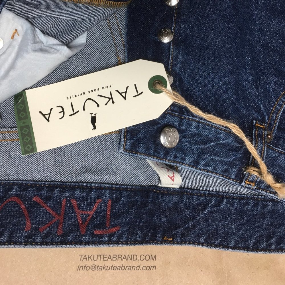 ☑️ Designer Jeans Made in Italy Takutea AROHO - Picture 11 of 11
